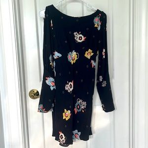 Free People Long sleeve floral Dress